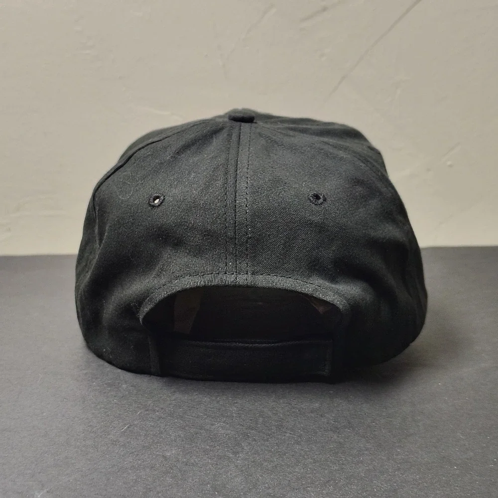 KGLT FM Radio Hat Cap Adjustable Strap Cotton Bozeman Montana Mic Logo Embroider